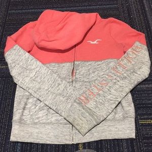 Hollister zip up hoodie